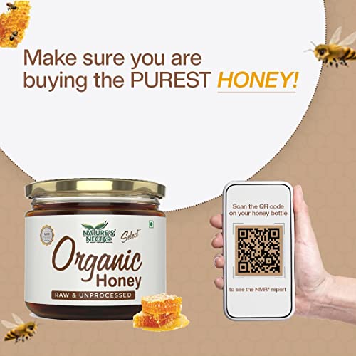 Nature's Nectar Raw Organic Honey 400g Food Care INDIA
