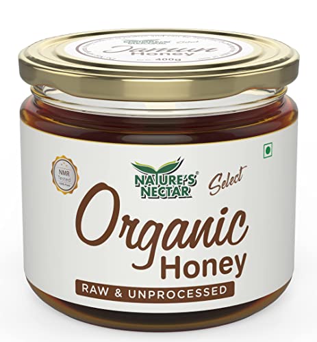 Nature's Nectar Raw Organic Honey 400g Food Care INDIA