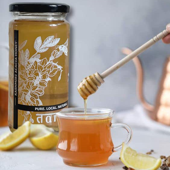 Tarth Raw Kashmiri Acacia Honey (250g) Food Care INDIA