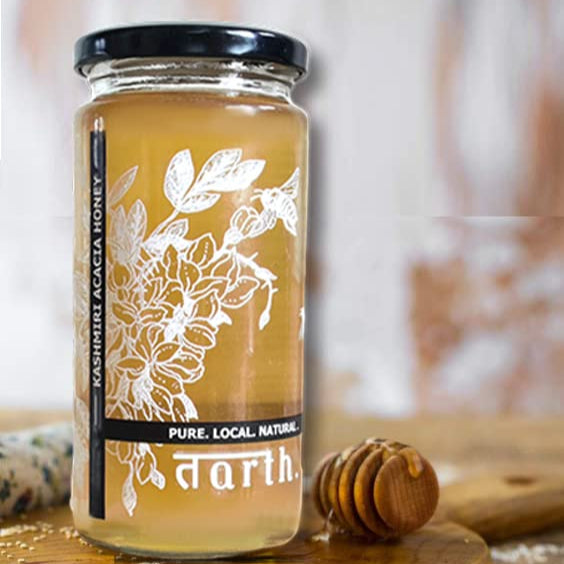 Tarth Raw Kashmiri Acacia Honey (250g) Food Care INDIA