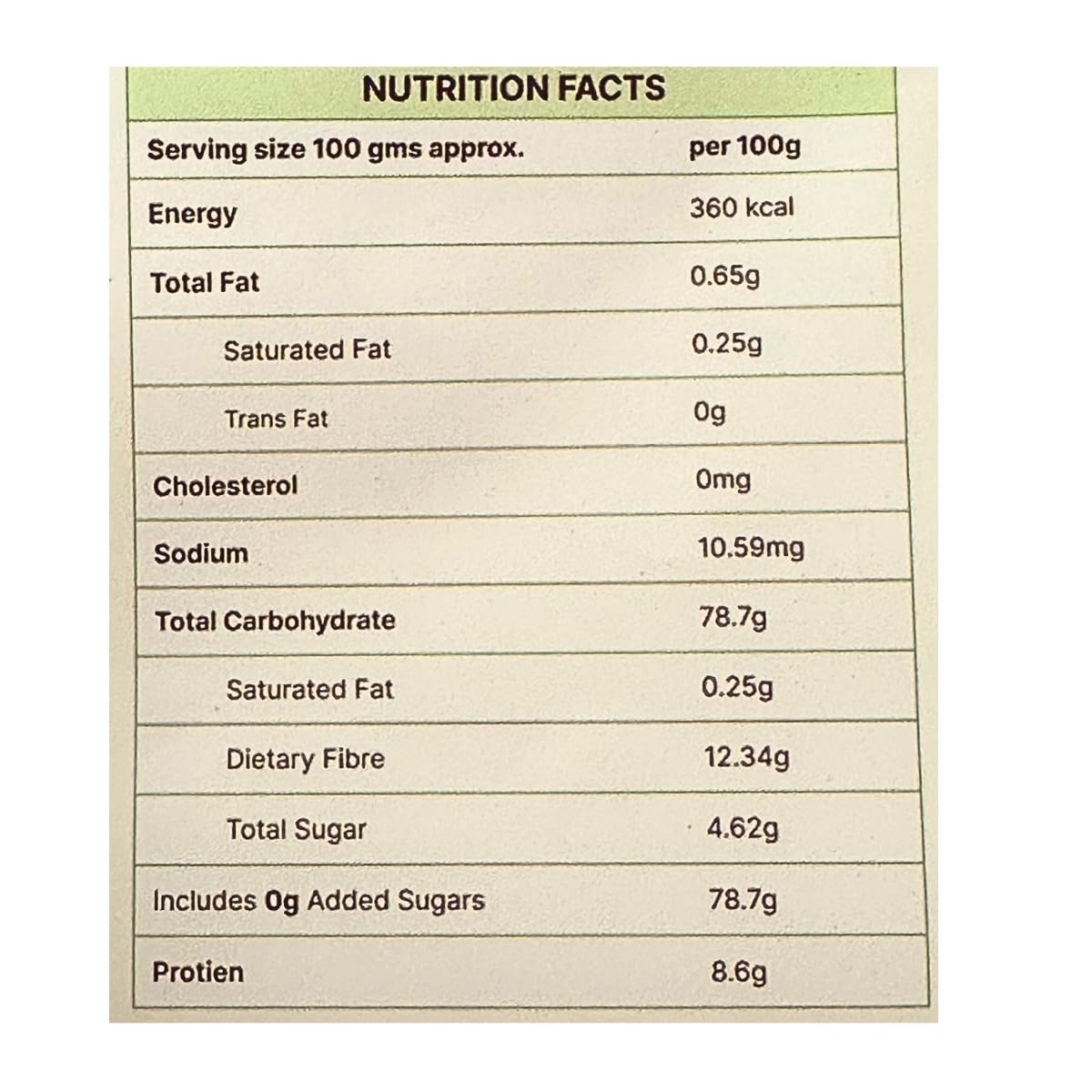 Jackfruit Powder 200gm Food Care INDIA