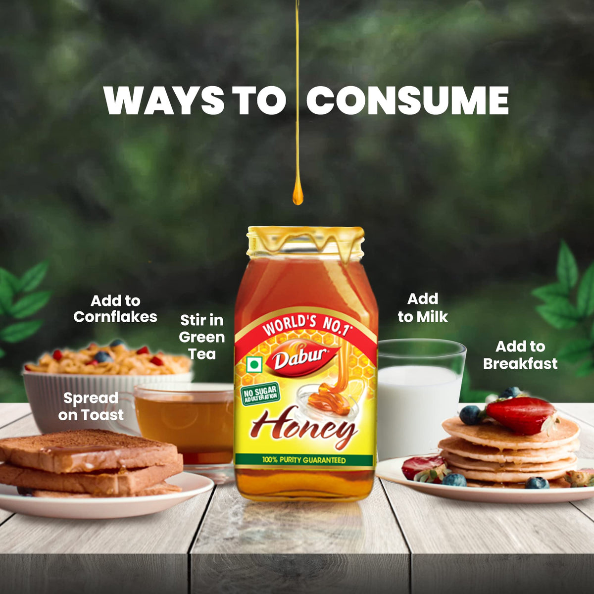 Dabur Honey - 1kg Food Care INDIA