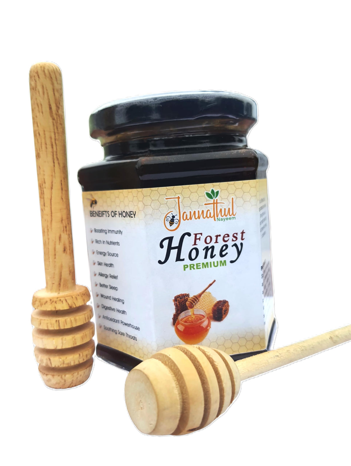 Jannathul Nayeem Pure Organic Forest Honey Food Care INDIA