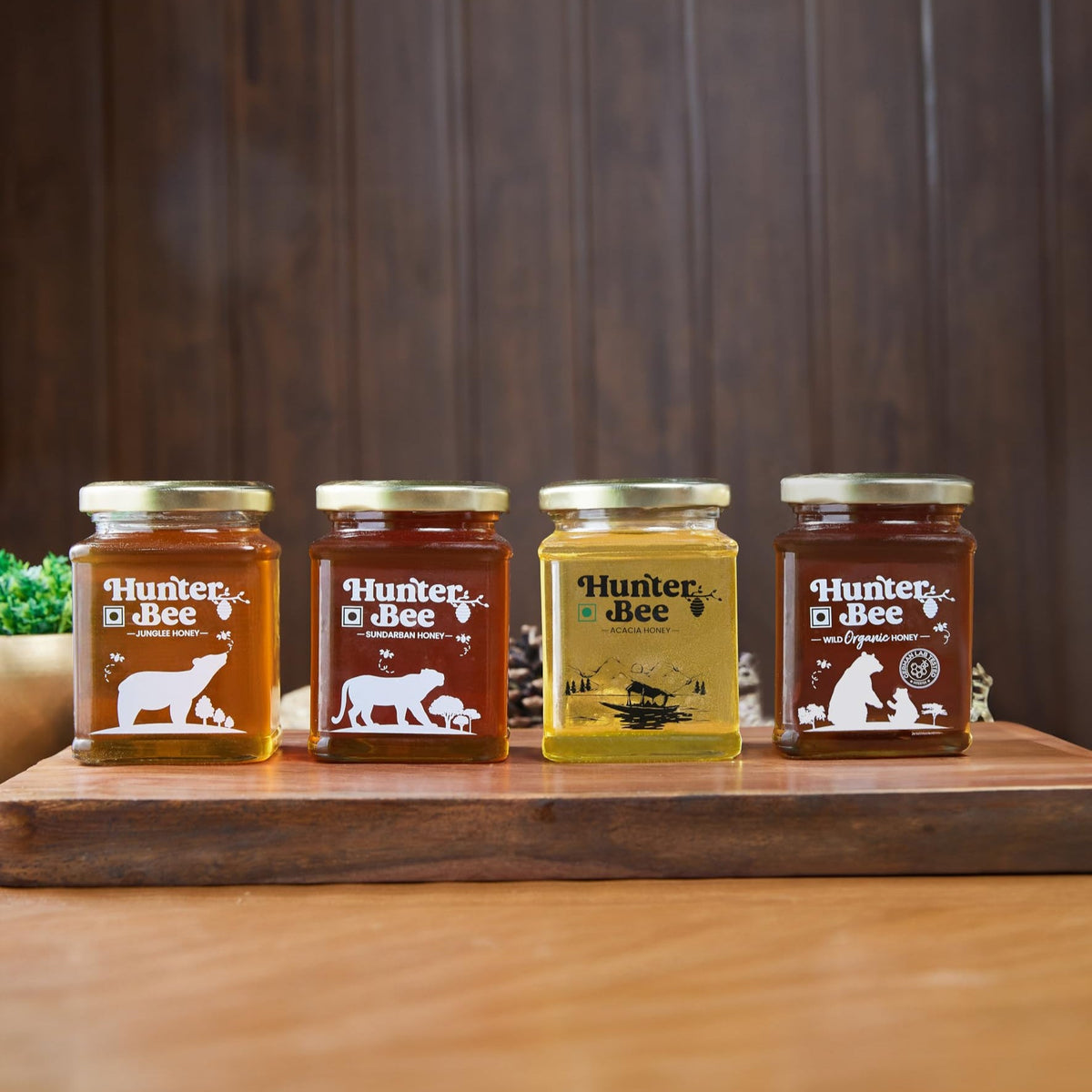 Hunter Bee Kashmir Acacia Honey Food Care INDIA