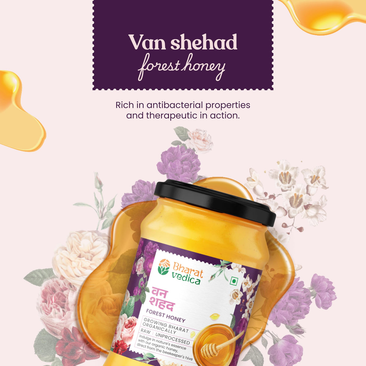 Bharat Vedica Honey Food Care INDIA