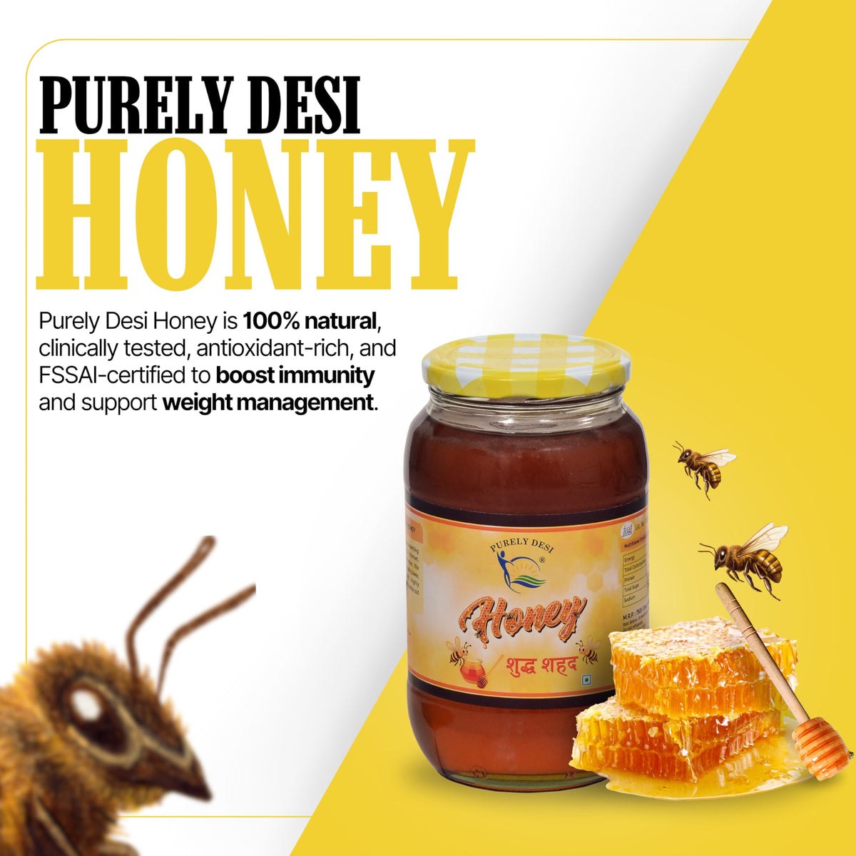 Purely Desi® 1.5Kg Food Care INDIA