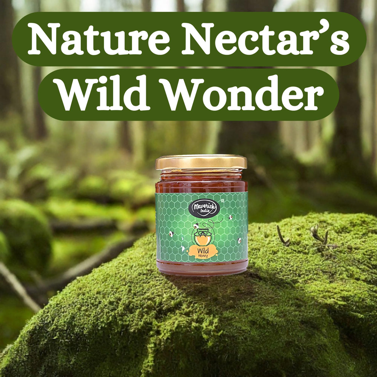 Maverick Wild Forest Honey Food Care INDIA