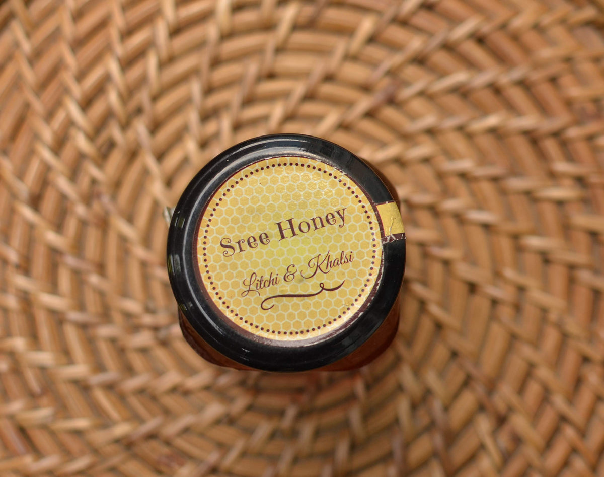 Sree Honey Sree Pure Natural Forest Bee Honey, 500gm Food Care INDIA