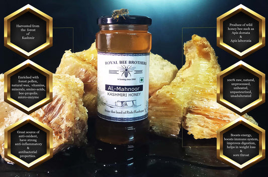 Royal Bee Brothers | Al-Mahnoor Kashmiri Honey | Food Care INDIA