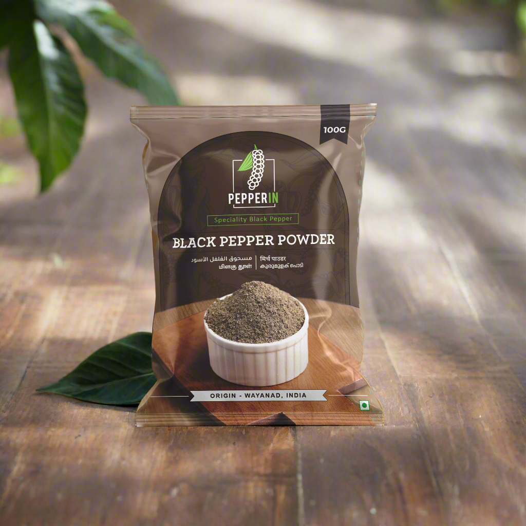 Black Pepper Powder Food Care INDIA