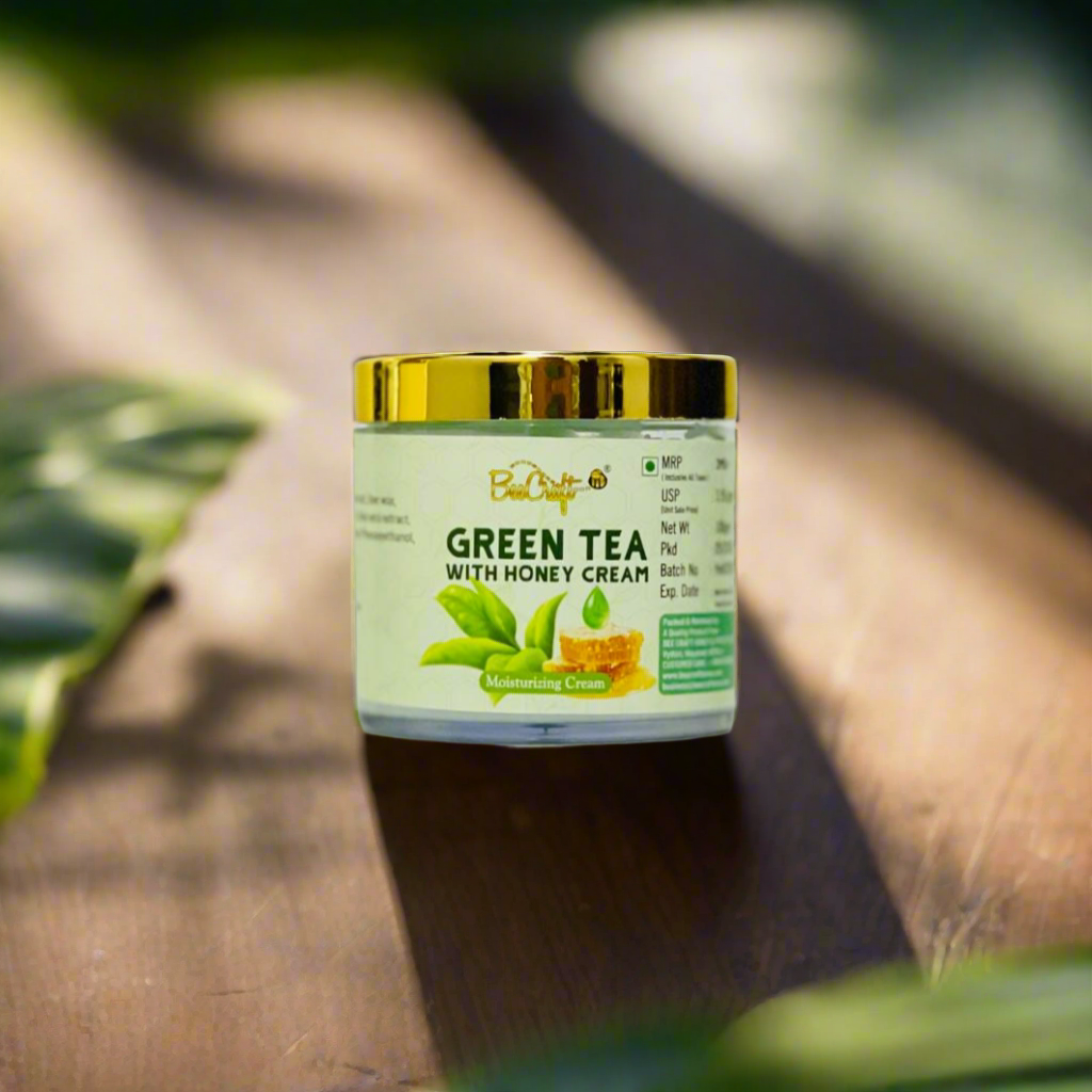 Green Tea Honey Cream Food Care INDIA
