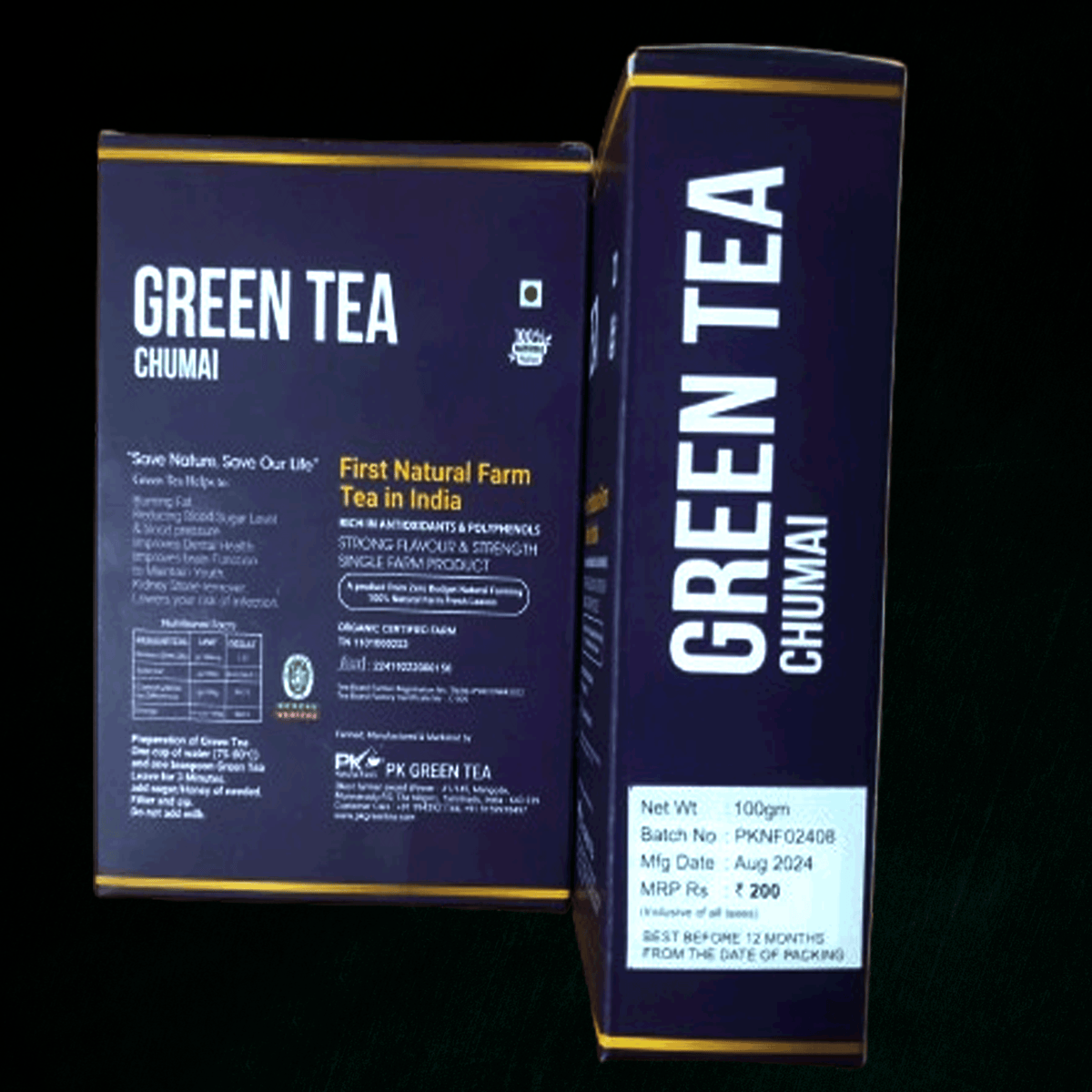 P K Green Tea Food Care
