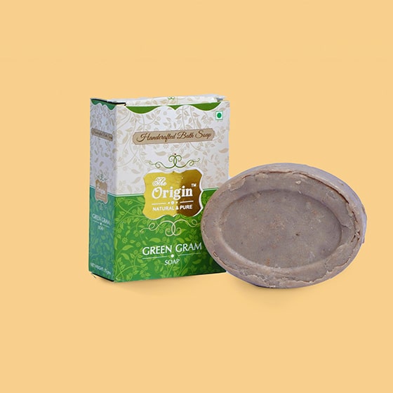 Green Gram Organic Handmade Origin Soap 75g Nextztore INDIA | Store