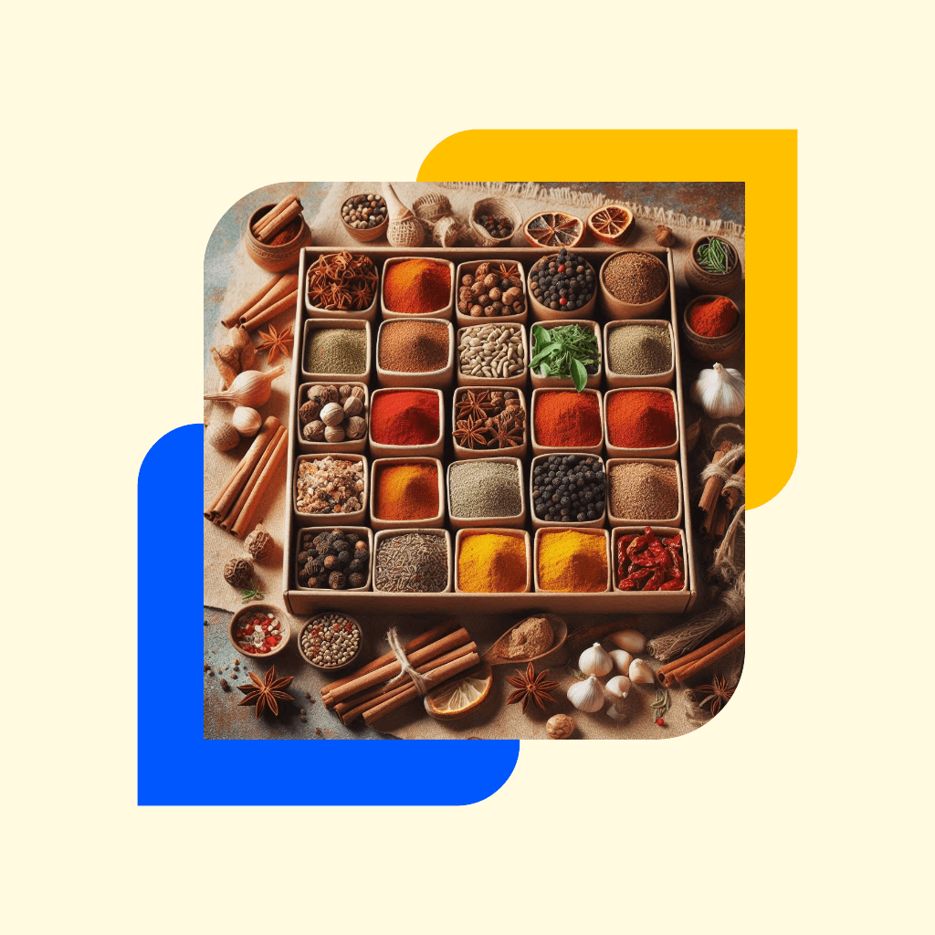 Top 10 spices - One Box Food Care INDIA