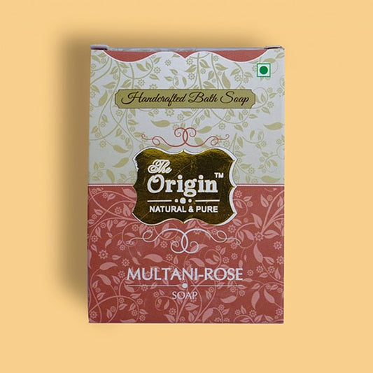 Multani Rose Organic Handmade Origin Soap 125g