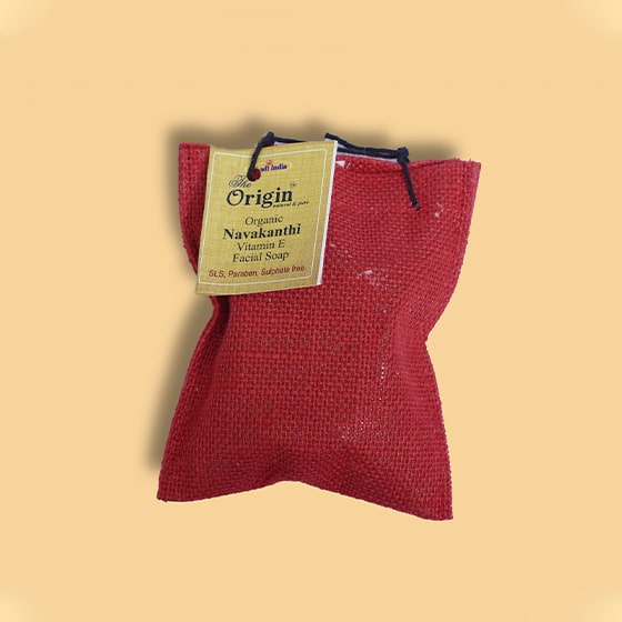Navakanthi Organic Handmade Origin Soap 150g Jute Bag Nextztore INDIA | Store