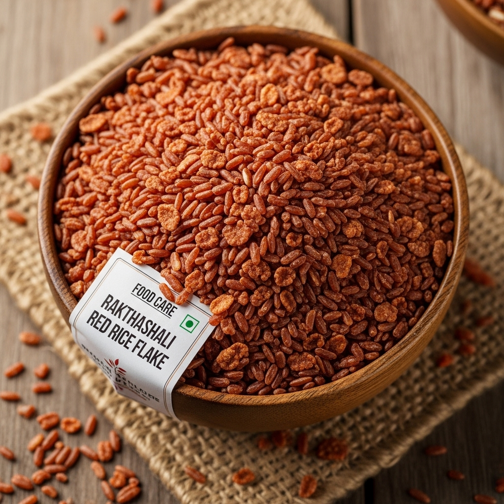 Rakthashali Red Rice Flake Food Care INDIA