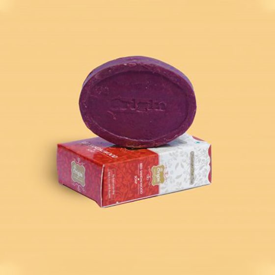 Red Sandal Wood Organic Handmade Origin Soap 75g