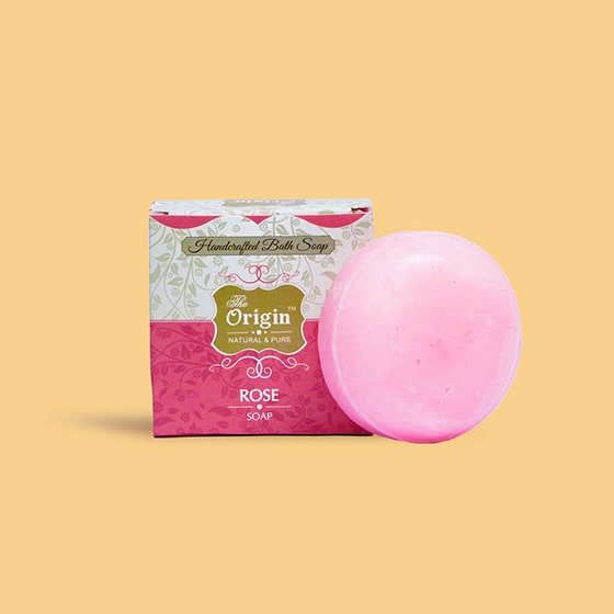 Rose Organic Handmade Origin Soap 100g Nextztore INDIA | Store