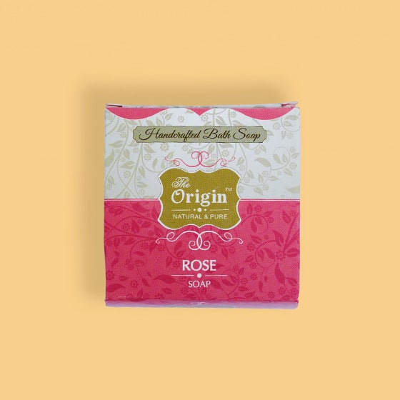 Rose Organic Handmade Origin Soap 100g Nextztore INDIA | Store