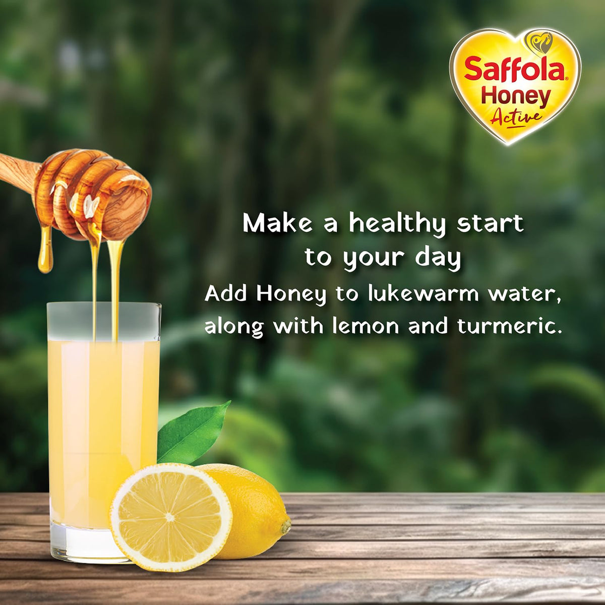 Saffola Wild Forest Honey 1kg Pack Food Care INDIA