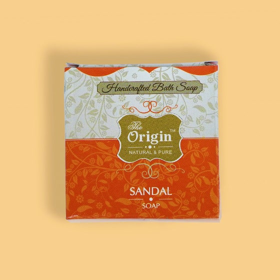 Sandal Organic Handmade Origin Soap 100g Nextztore INDIA | Store