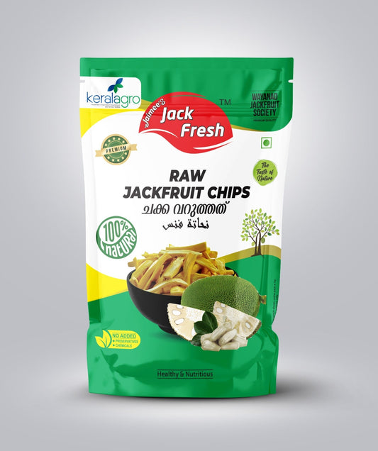RAW JACK FRUIT CHIPS 150gm Jaimees Jack Fresh