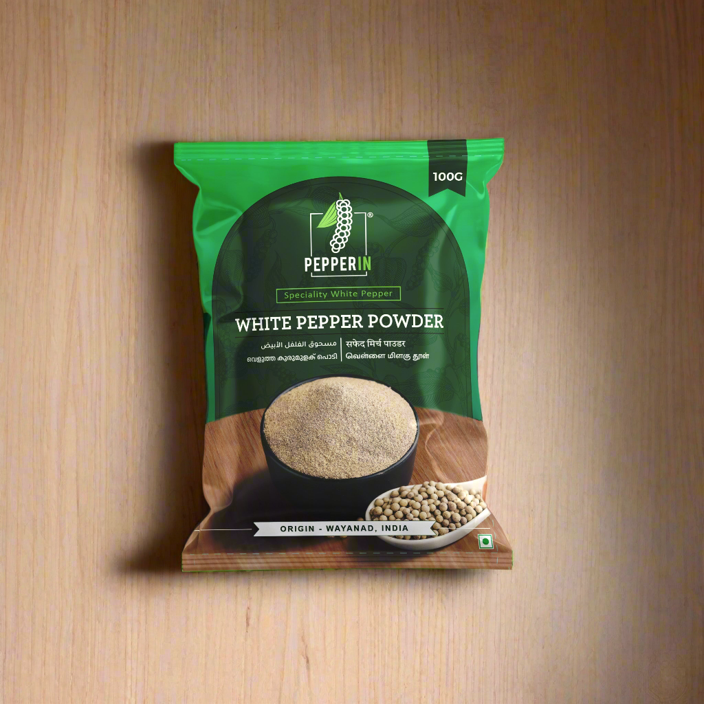 White Pepper Powder Food Care INDIA