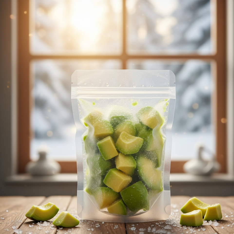 Frozen Avocardo 100kg pack Food Care INDIA