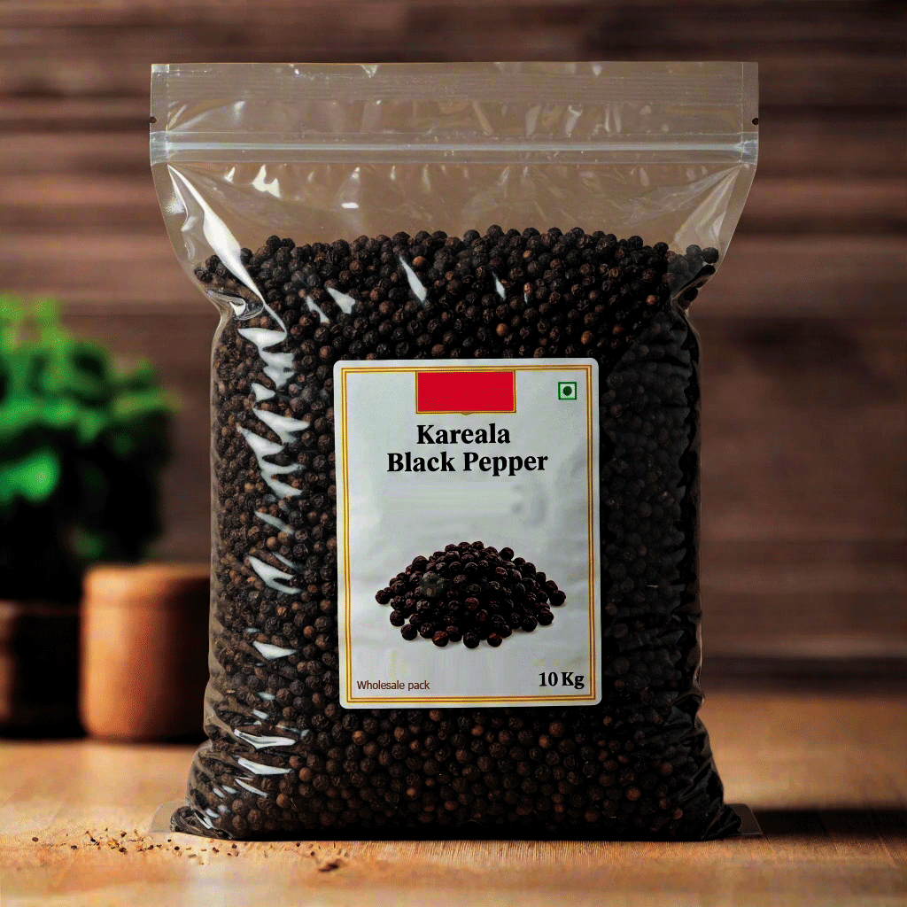 Black Pepper 10 Kg Bag Food Care INDIA Market