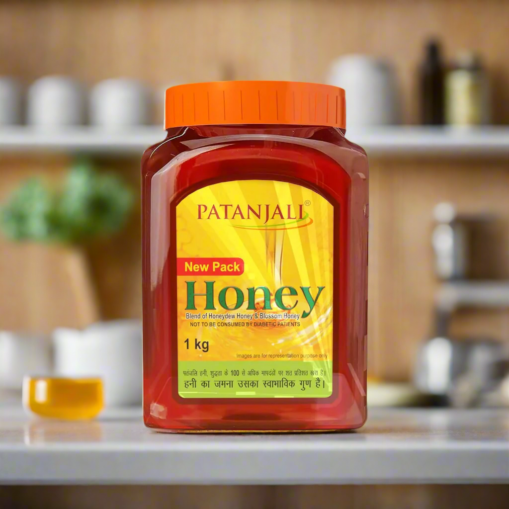Patanjali Honey, 1kg Food Care INDIA