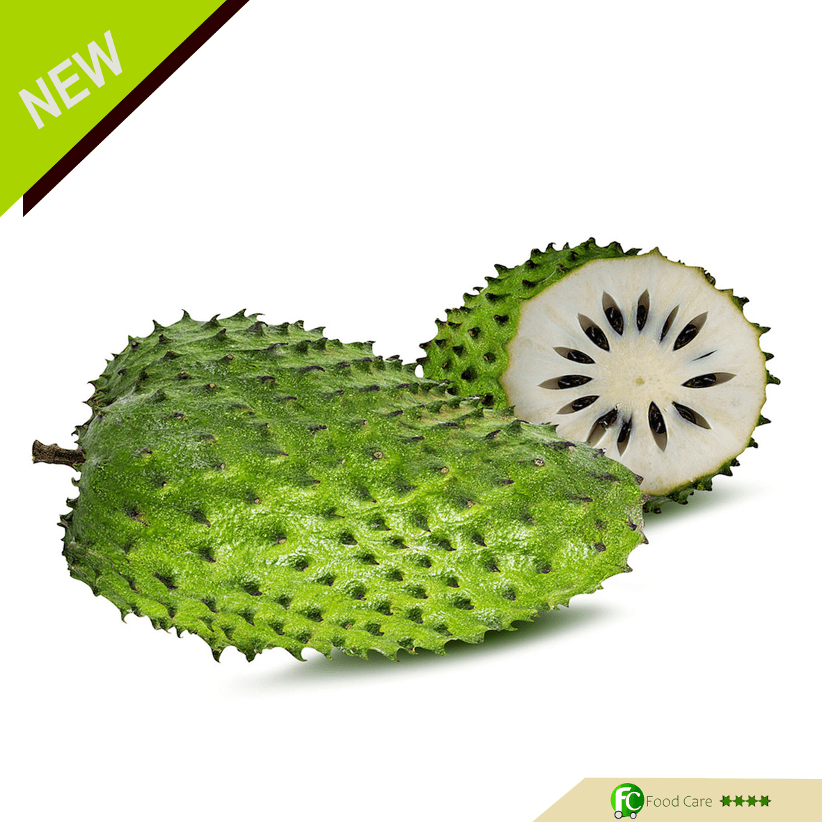 Soursop ,Mullu Seetha Pazham, Mullatha , Mullu Chakka, Hanuman Phal, Lakshman Phal 4.Kg Pack Food Care INDIA