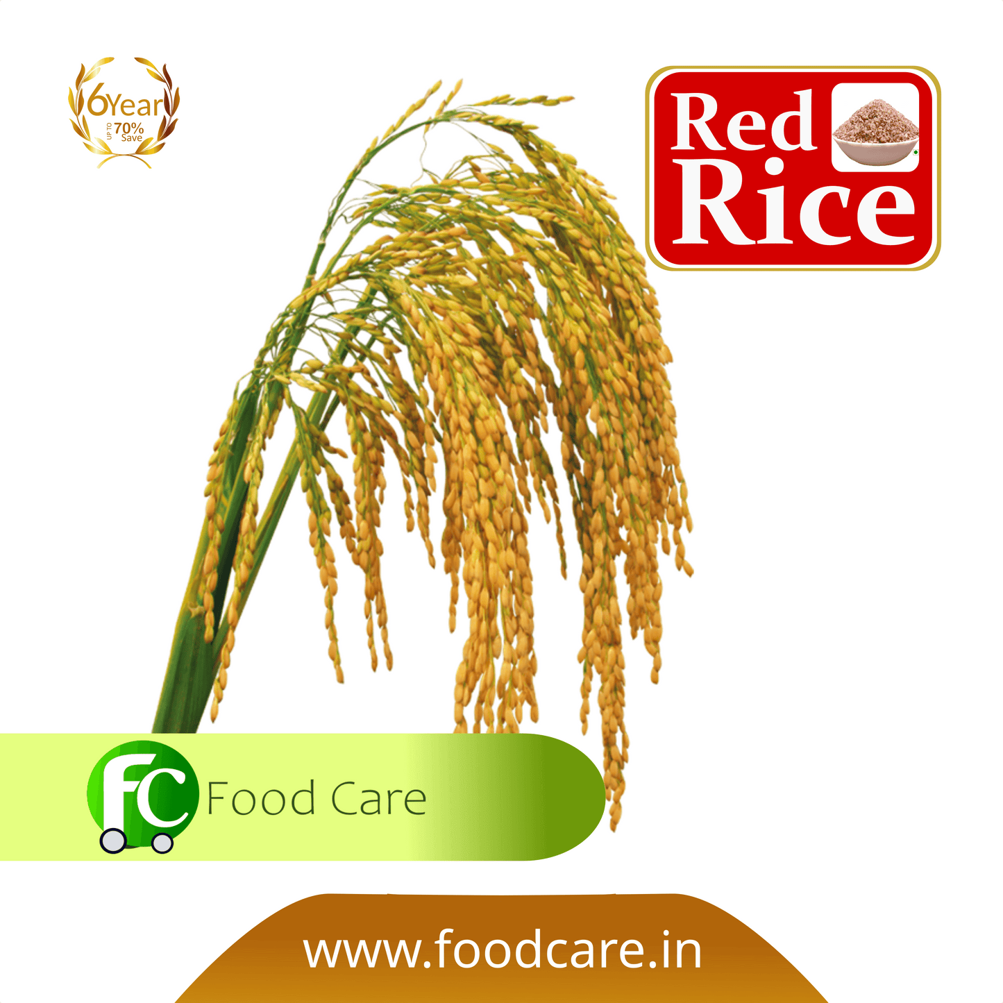 Traditional Red Rice from Wayanad 5kg Food Care
