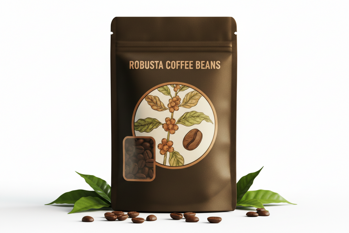 robusta coffee beans
