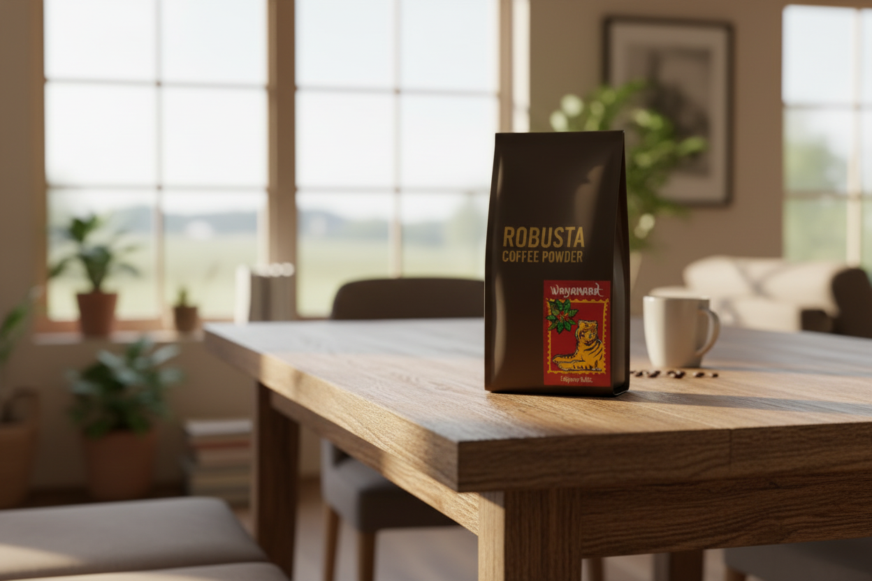 Robusta Coffee (strong and bold) powder 250 gm -500 gm Food Care INDIA
