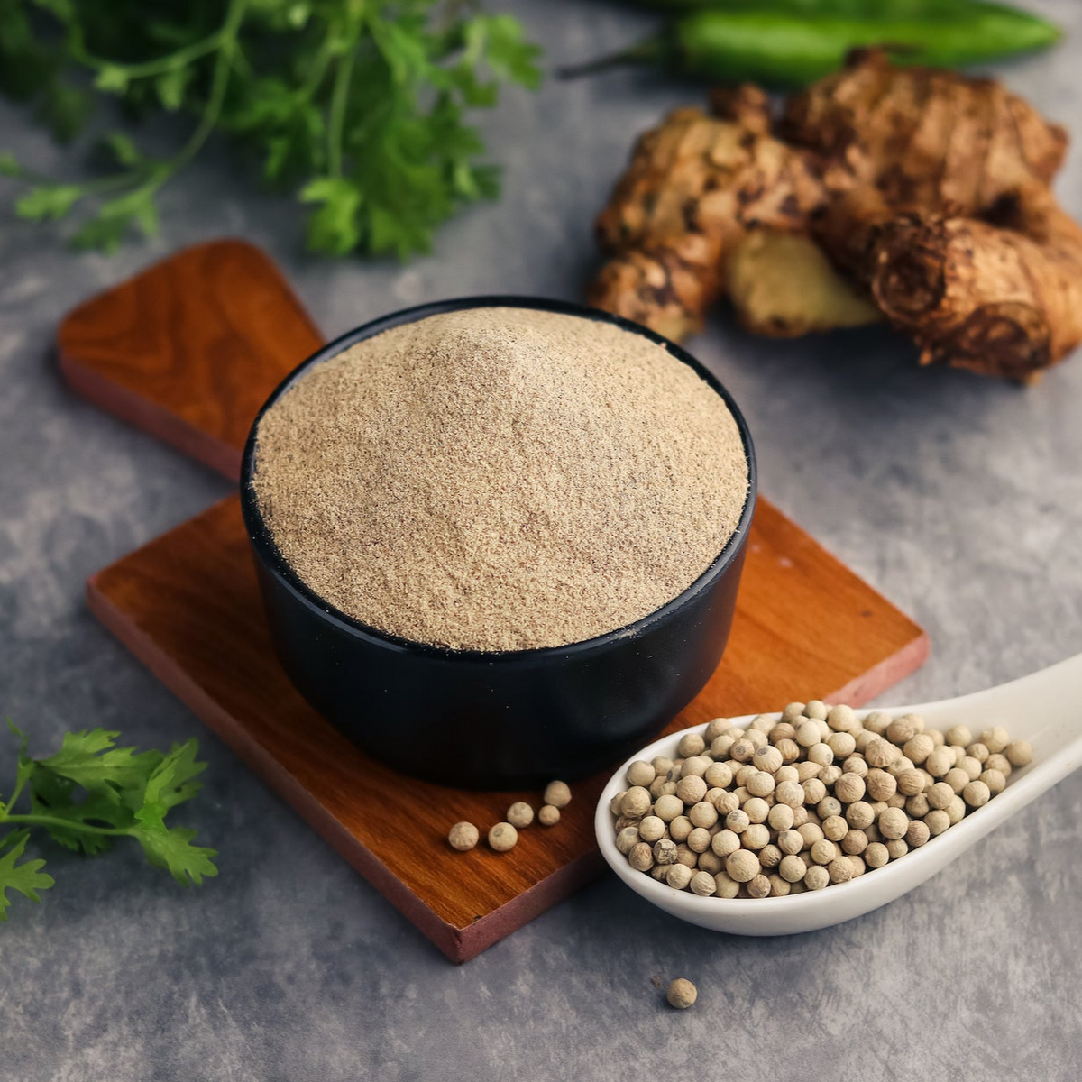 White Pepper Powder Food Care INDIA