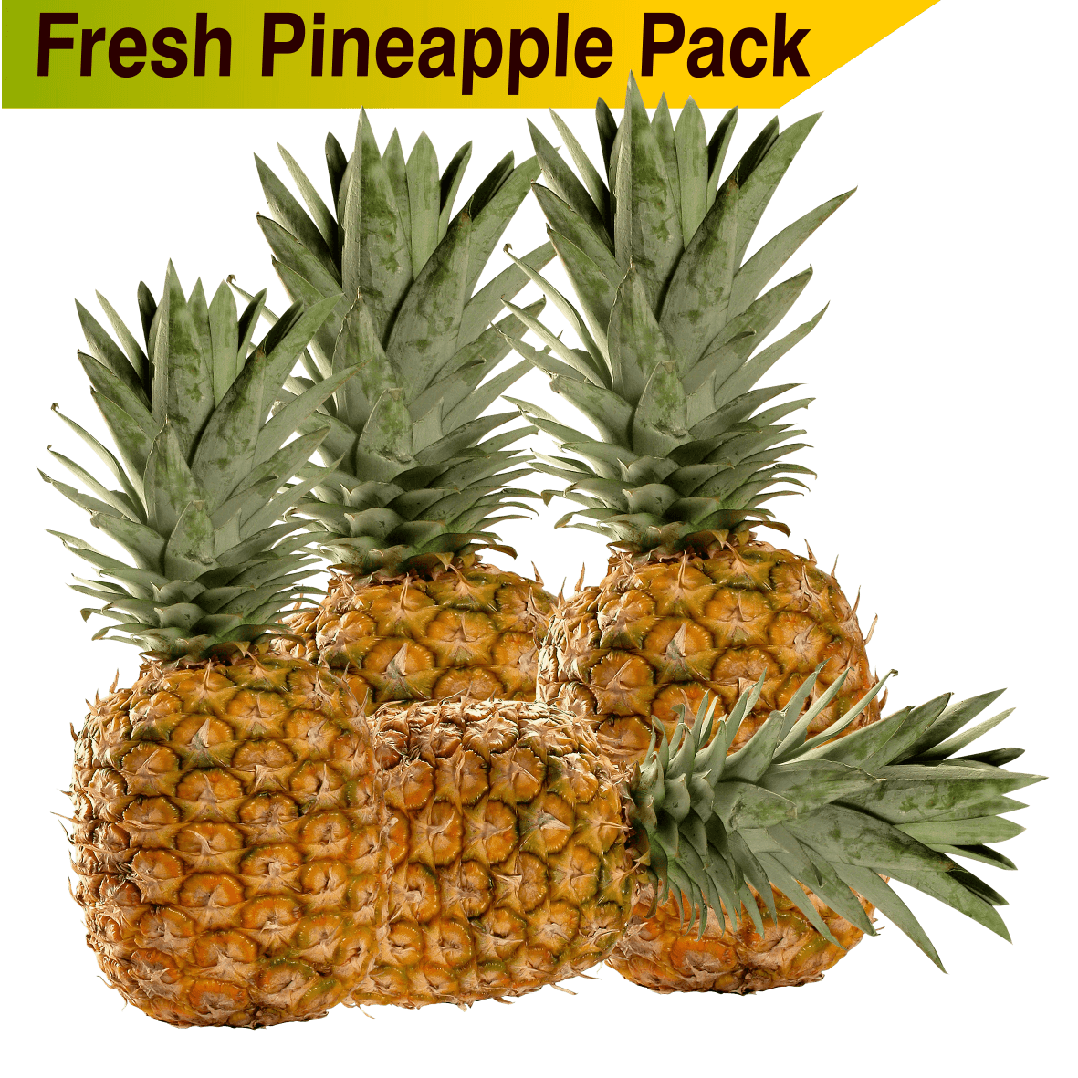 Pineapple 3-5.Kg Pack - Food Care INDIA