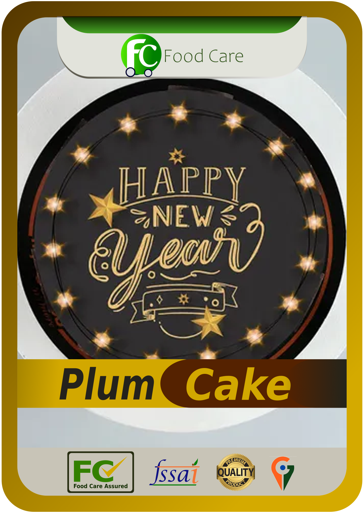 Plum cake 400 gm Pack
