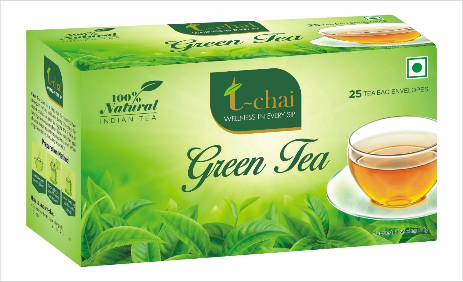 Gein Tea GREEN TEA BAG – Food Care INDIA