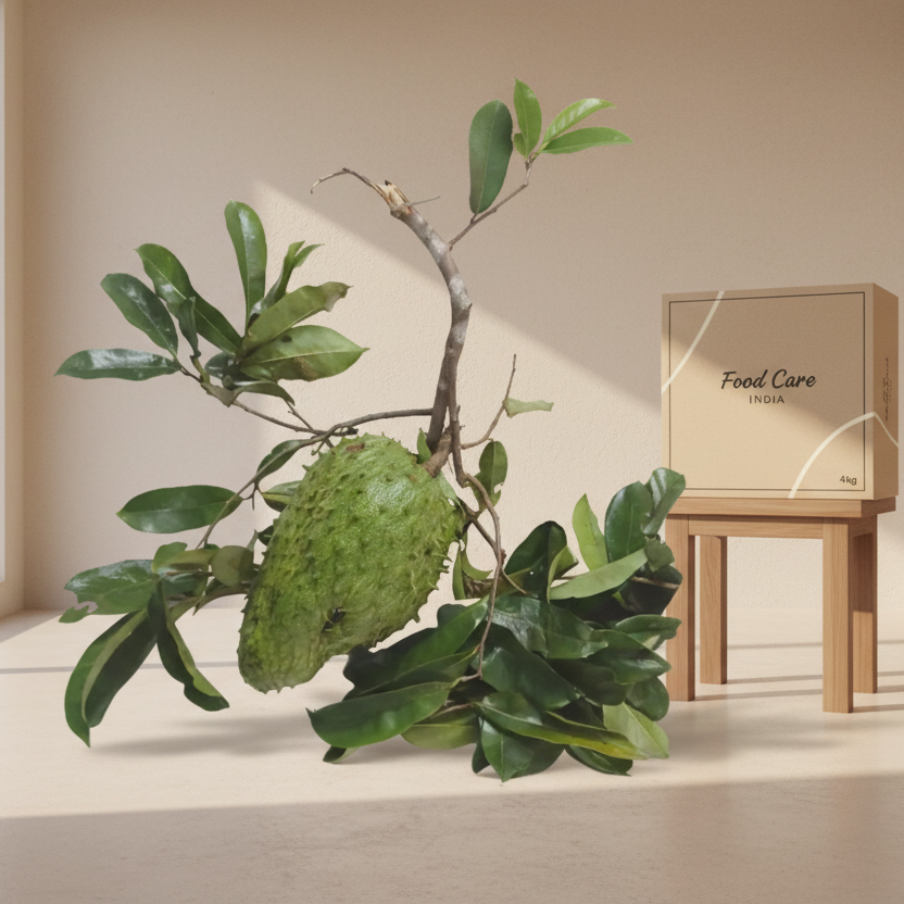 Soursop ,Mullu Seetha Pazham, Mullatha , Mullu Chakka, Hanuman Phal, Lakshman Phal 4.Kg Pack Food Care INDIA