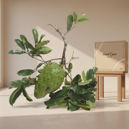 Soursop ,Mullu Seetha Pazham, Mullatha , Mullu Chakka, Hanuman Phal, Lakshman Phal 4.Kg Pack Food Care INDIA