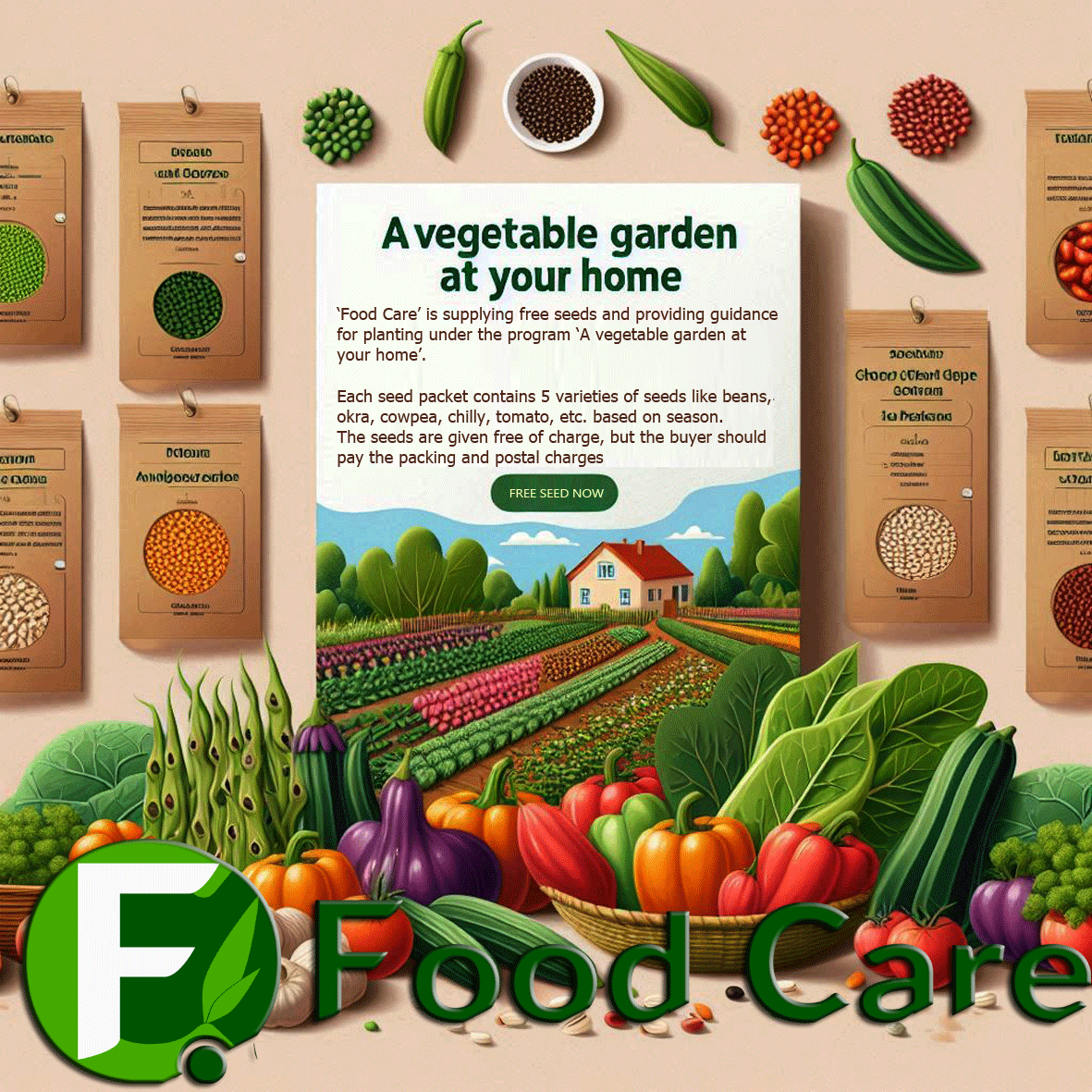 garden seeds india Traditional Seed Pack