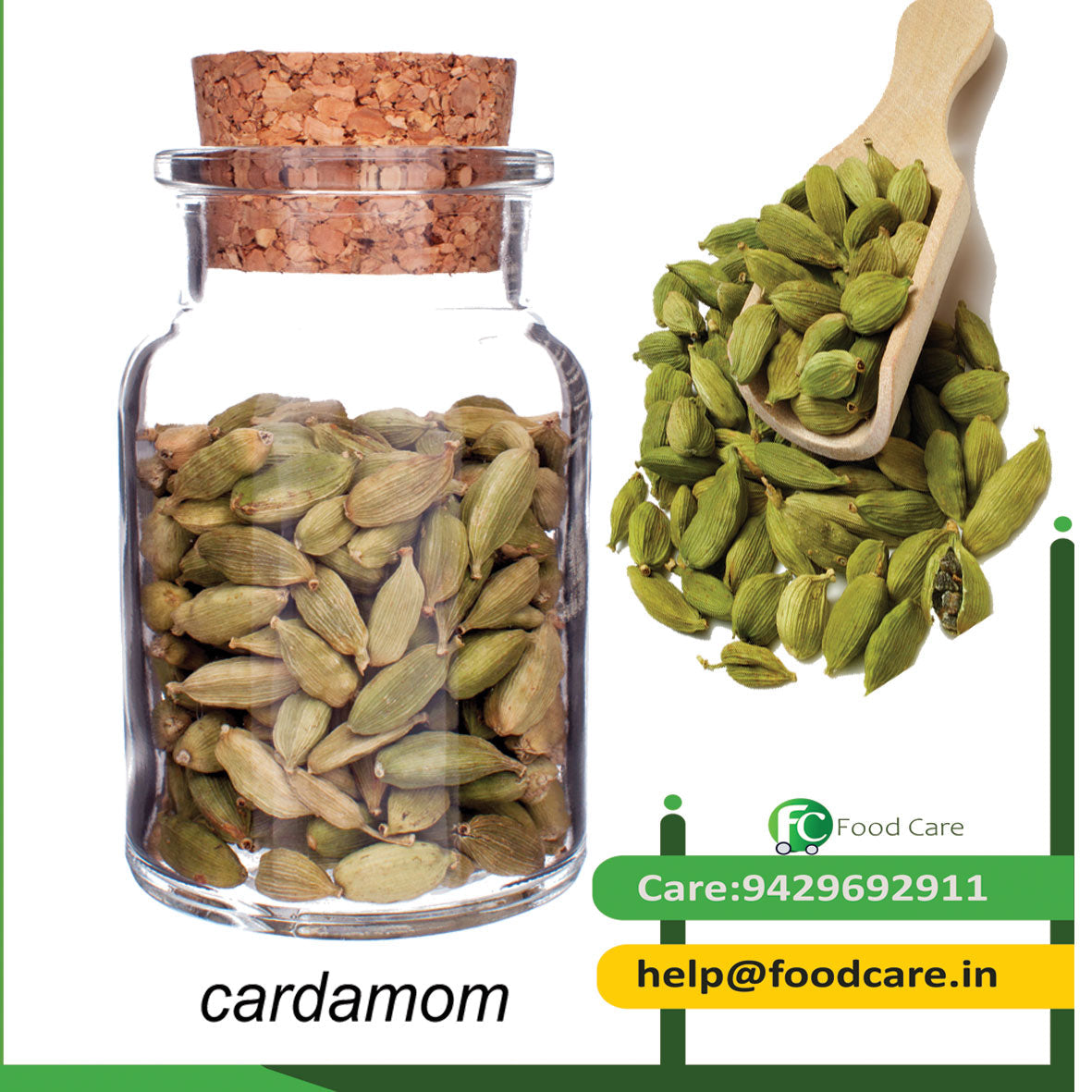 Cardamom 150 gm - Selected Food Care INDIA