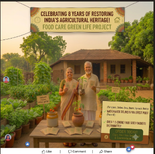 Traditional Seed Pack - Free !! Food Care INDIA