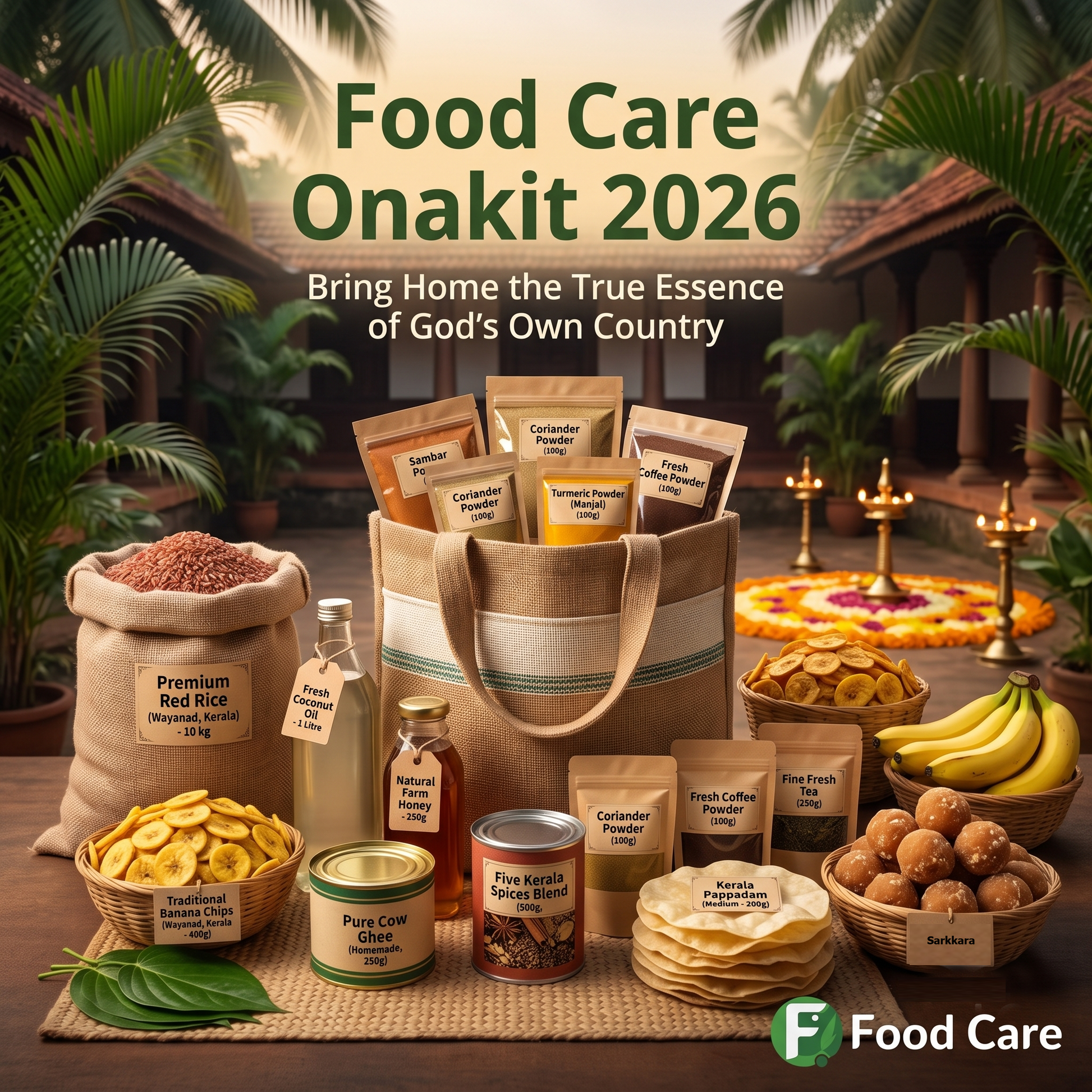 Onakit Treditional 7 kg Bag Food Care INDIA