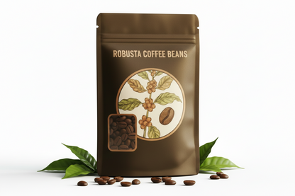 Robusta Coffee (strong and bold) beans 250 gm-500 gm Food Care INDIA