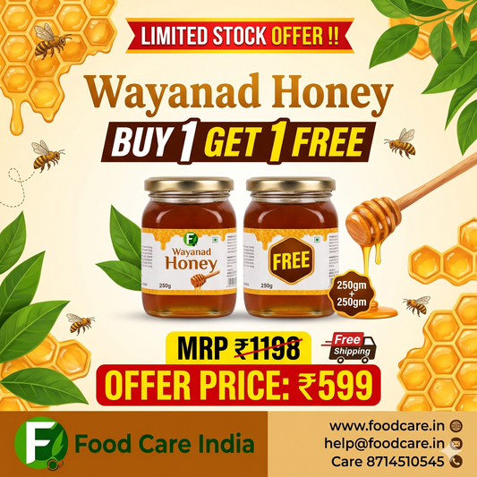 Wayanad Honey BUY 1GET 1 FREE Food Care INDIA