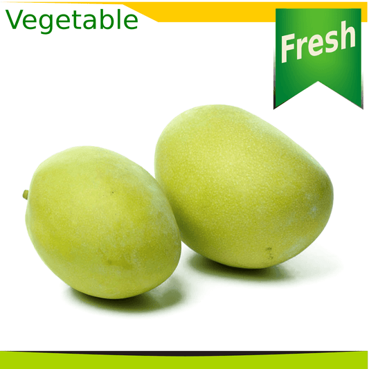 Mango (green)( Up to 950 gm Depend On Live Daily market ) - Food Care INDIA