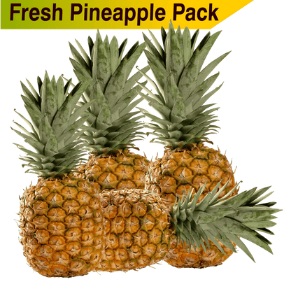 Pineapple 4 Kg Pack  All India FREE Shipping - Food Care INDIA